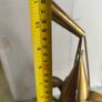 Vintage Kenyan Brass Coffee Pot Dallah Set / African Travelling Kettle Image 2