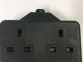 2 Gang Rubber 13 A Socket
