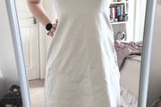 Tory Burch Grey Shift Dress S