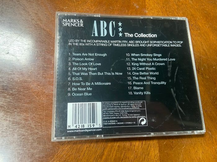 ABC The Collection CD