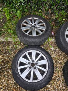 vw alloys x2 pair