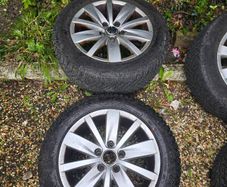 vw alloys x2 pair