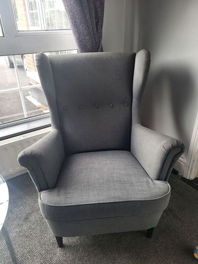 2 Ikea Strandmon chairs for both