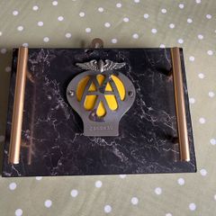 Vintage 1960 AA Car Badge