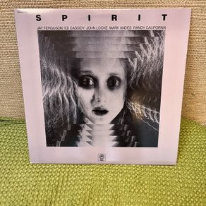 Dbl LP. Spirit. Debut album & Clear. 2 studio albums.