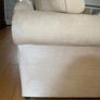9 foot long cream sofa Image 3