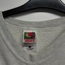 Vintage Fruit of the Loom College Sweatshirt Grey Image 6