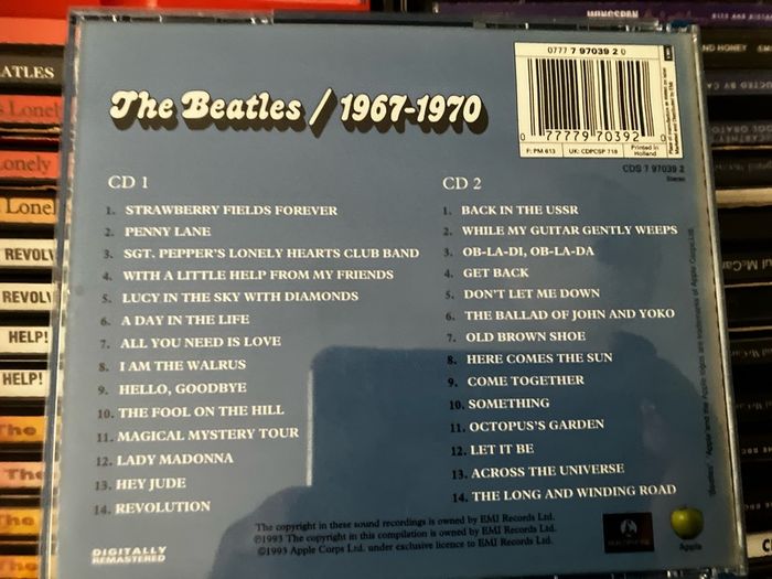 The Beatles  |  The Beatles / 1967-1970  CD