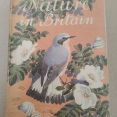 Vintage 1946 "Nature in Britain" Hardback (Collins) - Orange Pictorial Jacket