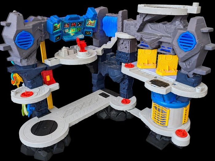 Imaginext Super Surround Batcave Playset with 3 Figures (Working Lights & Sounds)