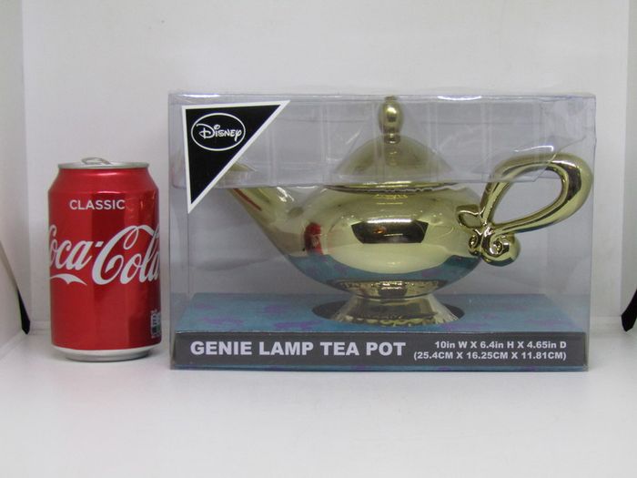 Disney Aladdin Genie Gold Teapot Of Aladdins Lamp Brand New In Box Novelty Collectible From Penneys Primark Home