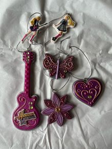 Hot Wheels & Hannah Montana Christmas Tree Decorations