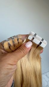 Tape Slavic hair extensions 18"