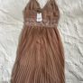 Reiss Lace Pleated Dress Image 2