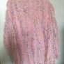 Stunning Bobbly Pink Cardigan Image 2