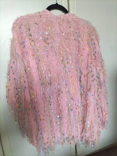 Stunning Bobbly Pink Cardigan
