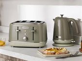 Green Kettle and Toaster