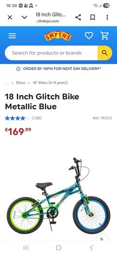 Glitch Verve18in Bicycle