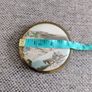 Vintage ladies vanity mirror An Irish Jaunting Car made in England brass and solid hinge and not polished circa 1960's FREE STANDARD POSTAGE INCLUDED Image 6