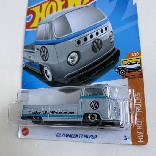Fiat 500e, Alfa Romeo GTV6, VW T2 Pickup - Collectable Hot wheels