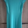 blue dress new with zip at front fits sm Image 3
