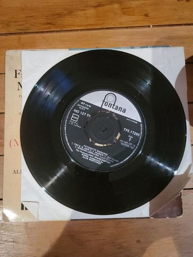 Favourite Marches 45 RPM Extended Play Fontana TFE 17295 CWS Manchester Band 1958