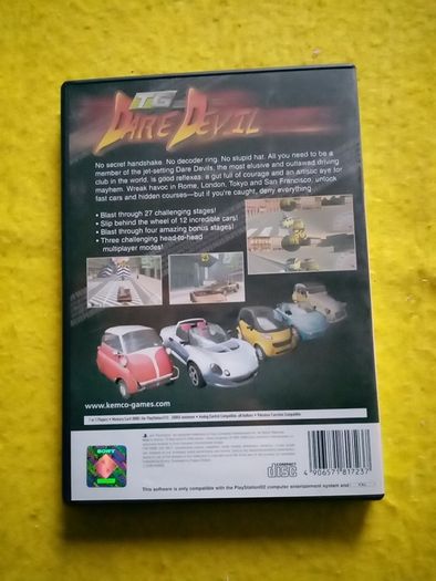 Tg Dare Devil PlayStation 2 ps2 games Original Pal version