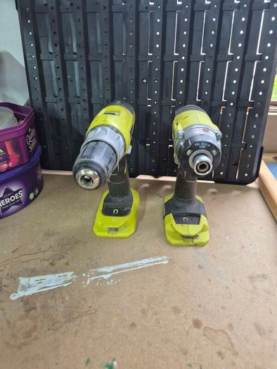 Ryobi pair. Drill and Impact Driver