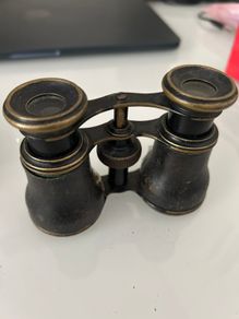 Black French Opera Glasses Binoculars Theater