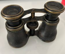 Black French Opera Glasses Binoculars Theater