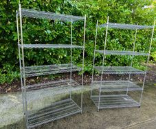 Grid Shelving Stainless Steel Racking Reduced!