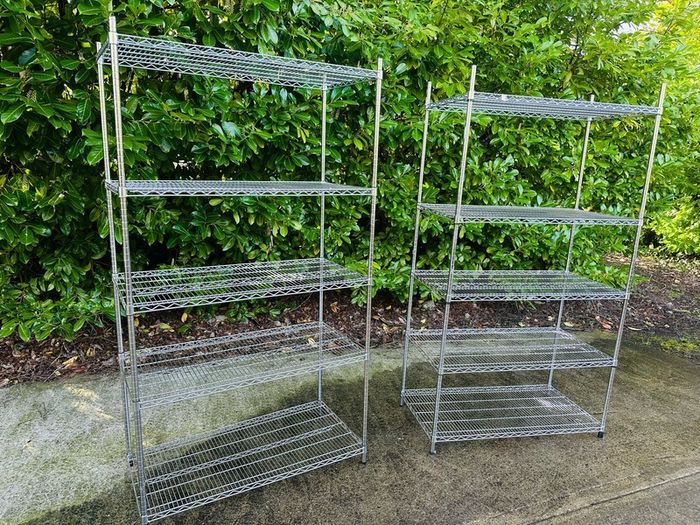 Extra Large Grid Shelving Stainless Steel - Very Strong - Reduced