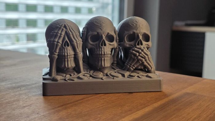 Three Wise Skulls