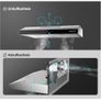 Gasland Chef SR60SS Visor Cooker Hoods 60cm Quiet Cooker Hood Exhaust with Carbon Recirculating, 3 Levels Touch Control Undercabinet Extractor Stainless Steel Image 6