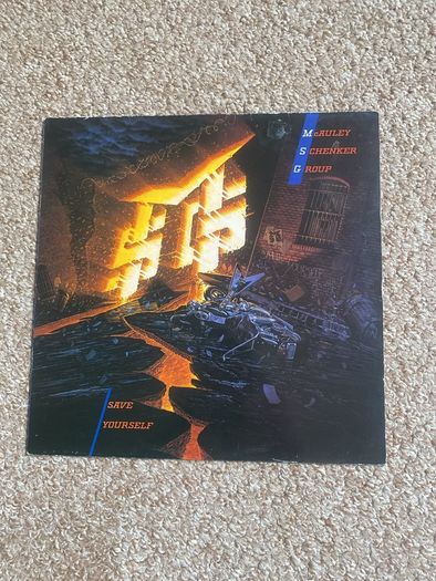 MSG vinyl. "Save yourself"