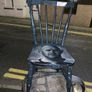 Hand painted Chair of rugby player JOHN THE BULL HAYES Image 6