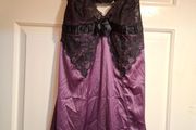 Satin/lace lingerie