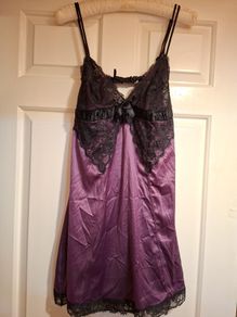 Satin/lace lingerie