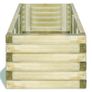 Raised Bed 120x40x30 cm Wood Rectangular Image 3
