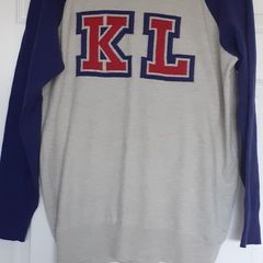 Karl Lagerfield fine knit wool jumper L
