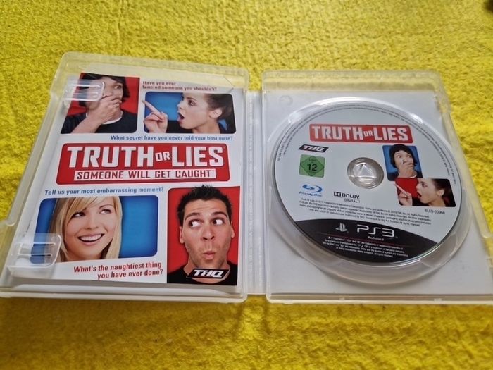Truth or Lies someone will get caught PlayStation3 ps3 games Original