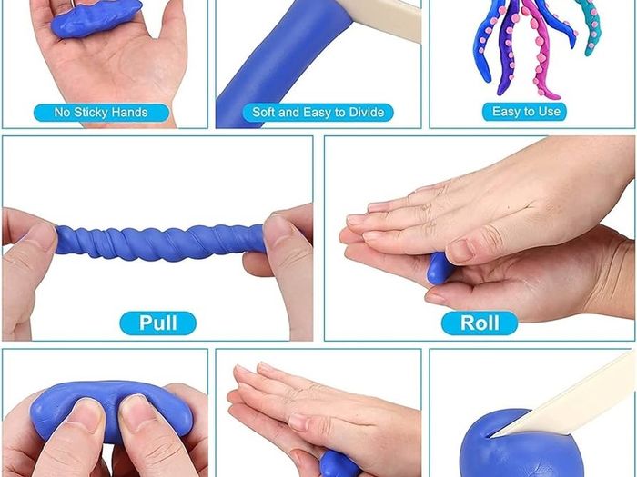 SALE | Polymer Clay, 36 Colours, Safe and Non-Toxic Polymer Clay, DIY Clay Gift for Children (Colour)