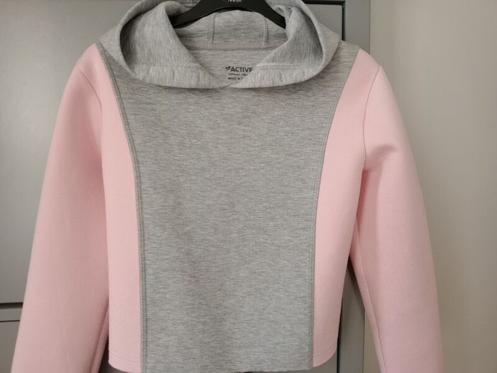 Girl cropped hooded jumper - Age 12