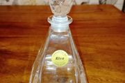 Vintage Crystal Glass Perfume bottle