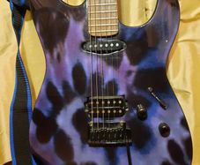 Fender Band Of Gypsys Stratocaster 2005 Limited Edition Tie Dye Strat Guitar