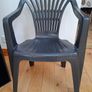 4 X Slate Grey Indoor/ Outdoor Chairs Image 2