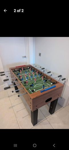 Fussball Foosball table, great condition.