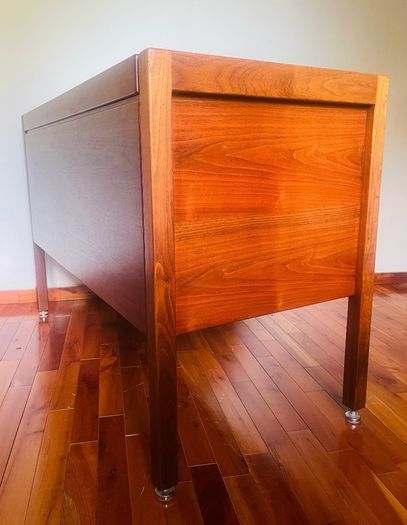 Solid Teak Mid Century Office Credenza/Sideboard high quality