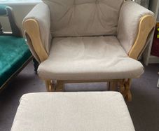 Babylo Nursery Rocking Chair and Stool