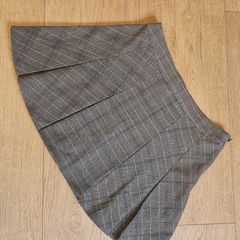 H&M Pleated Mini Skirt - S - NEW
